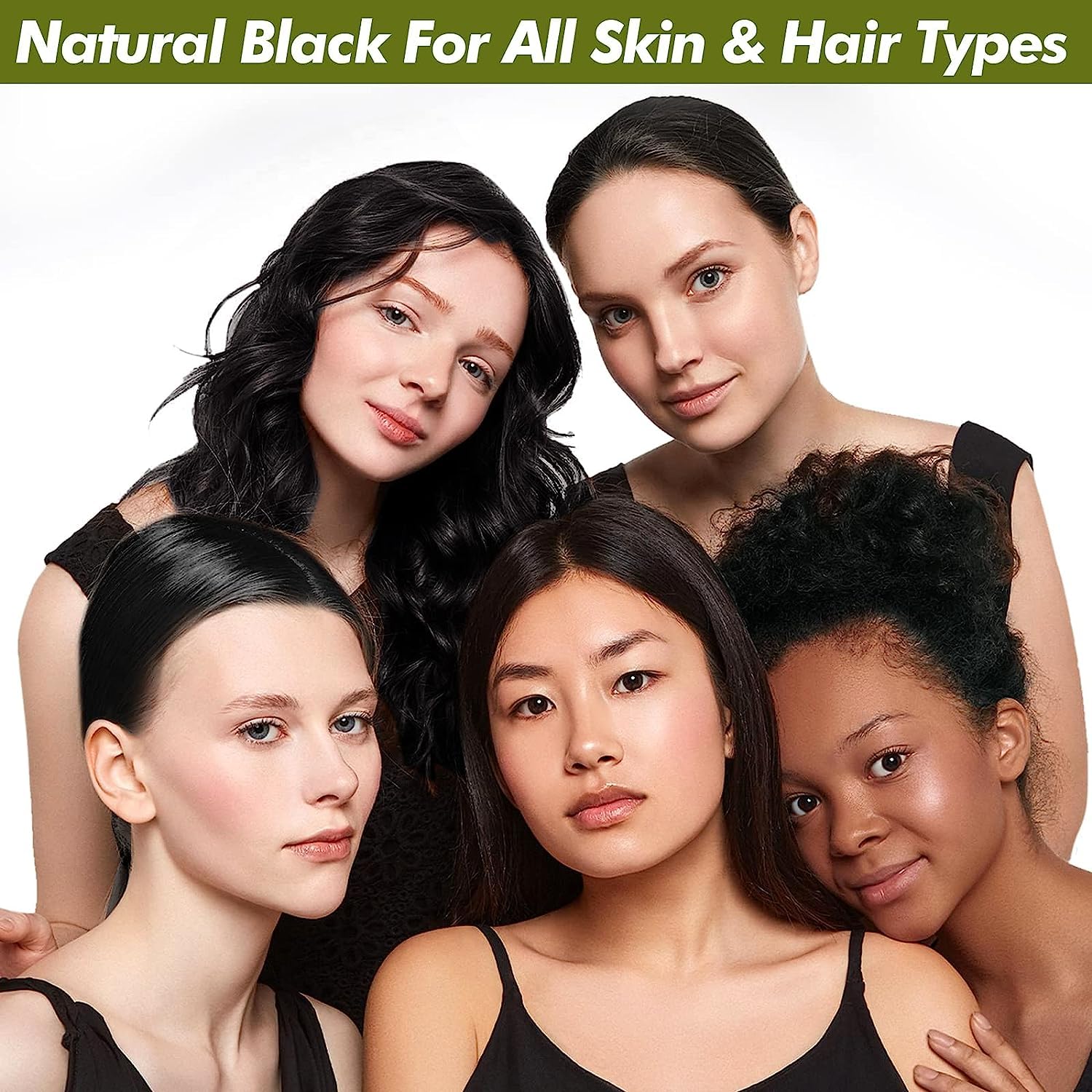 Dexe Black Hair Shampoo – Bulk Deal: 5 Boxes (50 Sachets) – Instant Hair Dye
