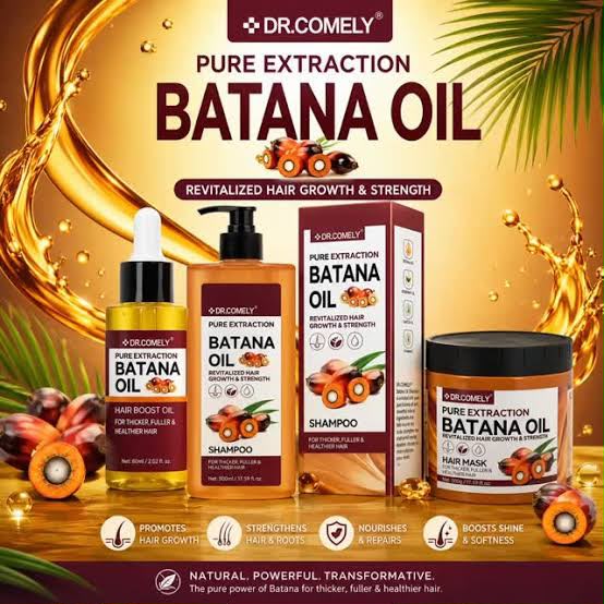 Dr. Comely Batana Oil 4-Piece Hair Care Set