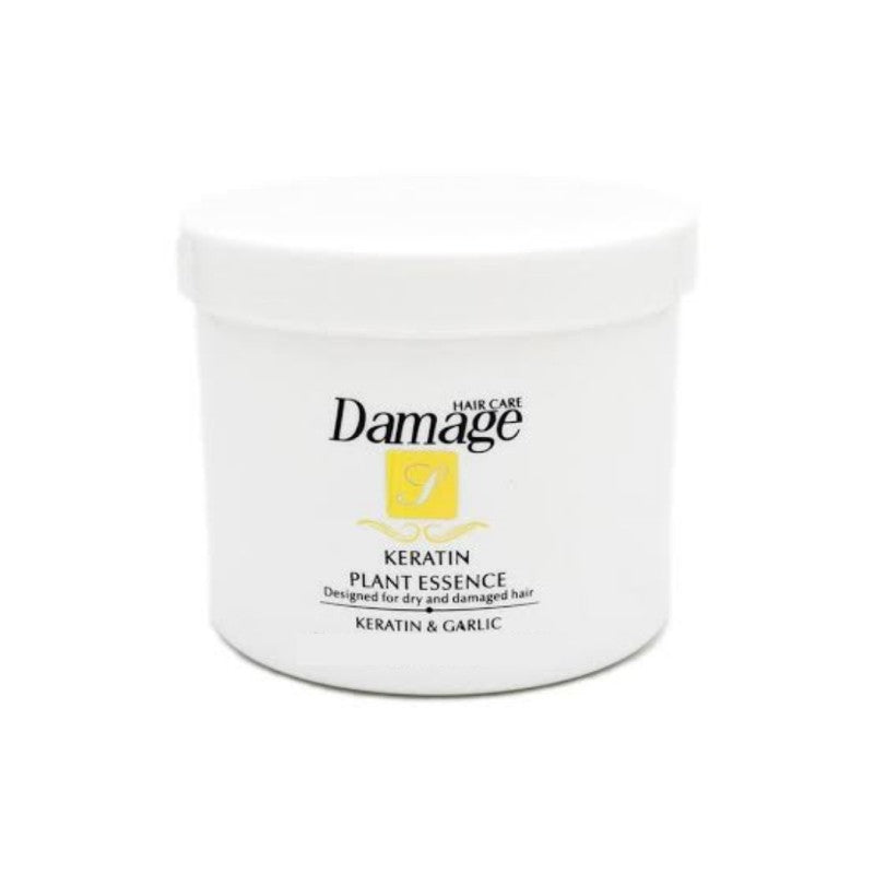 Damage Repair Keratin Hair Mask with Garlic & Plant Essence 550ml